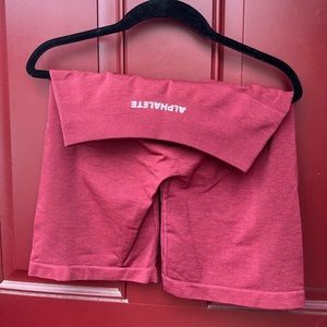 Alphalete amplify biker shorts